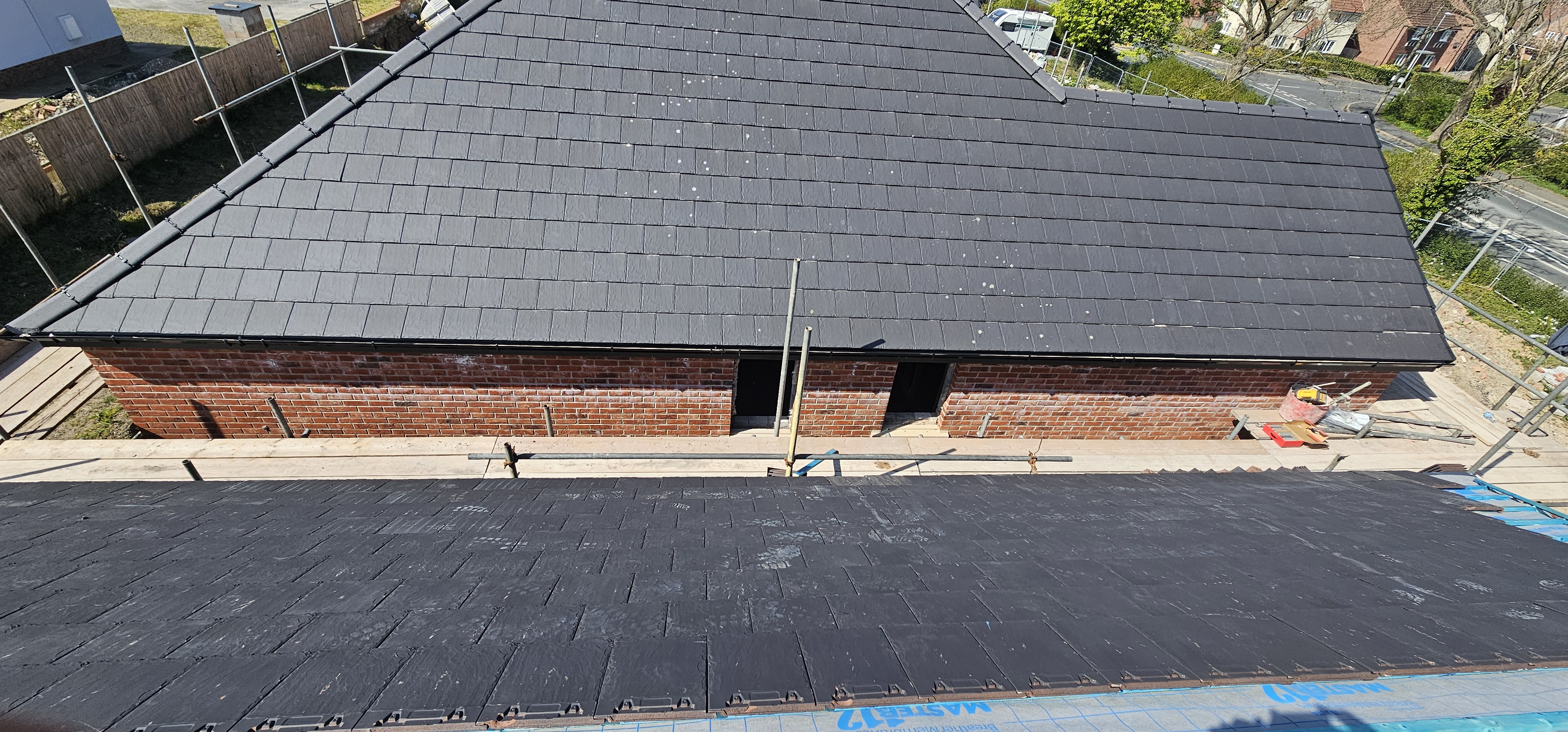 New roofs project by JW and Sons